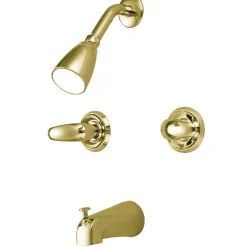 Kingston Brass Legacy Wall Mount Tub and Shower Faucet