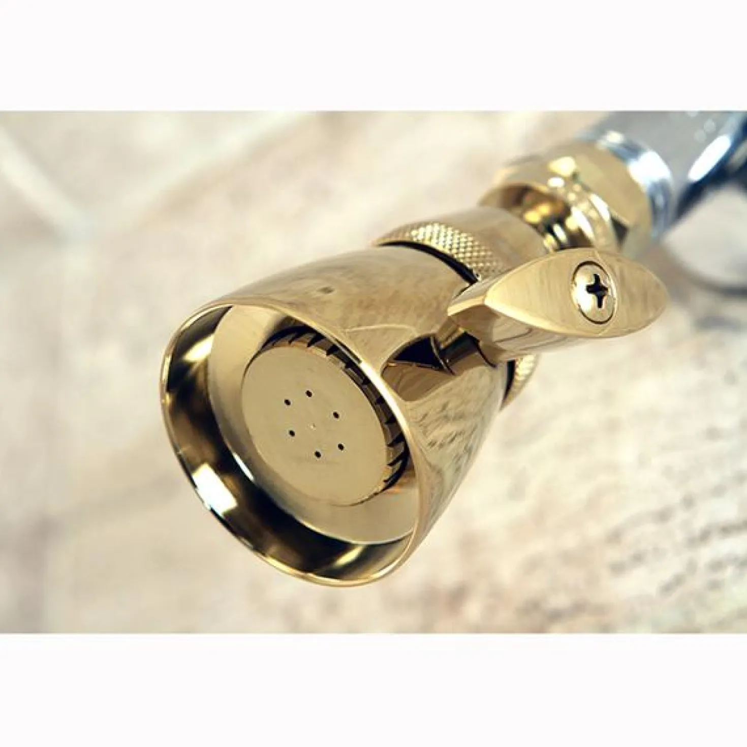 Kingston Brass Made to Match 1-3/4" Adjustable Spray Brass Made to Match Shower Head