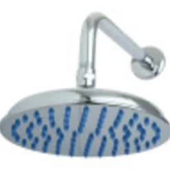 Kingston Brass Made to Match 8" Diameter Raindrop Brass Made to Match Shower Head with 12" Shower Arm Combo