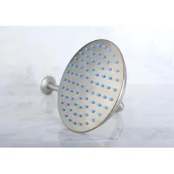 Kingston Brass Made to Match 8" Diameter Raindrop Brass Made to Match Shower Head with 12" Shower Arm Combo