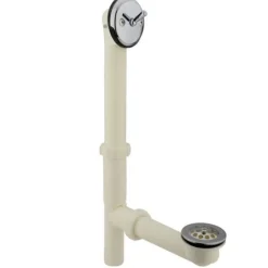 Kingston Brass Made to Match 16" Trip Lever Waste and Overflow with Grid