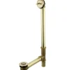 Kingston Brass Made to Match Trip Lever Waste and Overflow with Grid