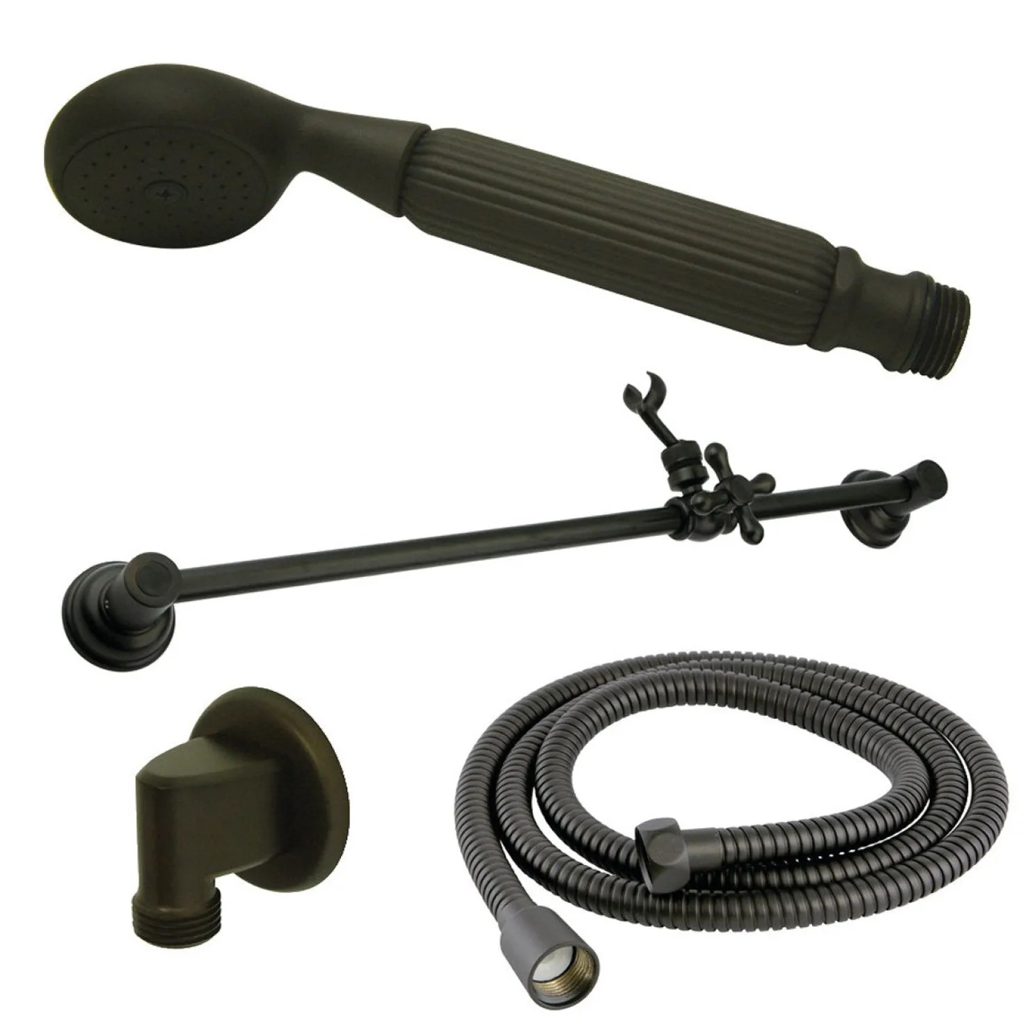 Kingston Brass Made to Match Wall Mount Shower Combo