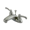 Kingston Brass Magellan 4" Centerset Deck Mount Bathroom Faucet