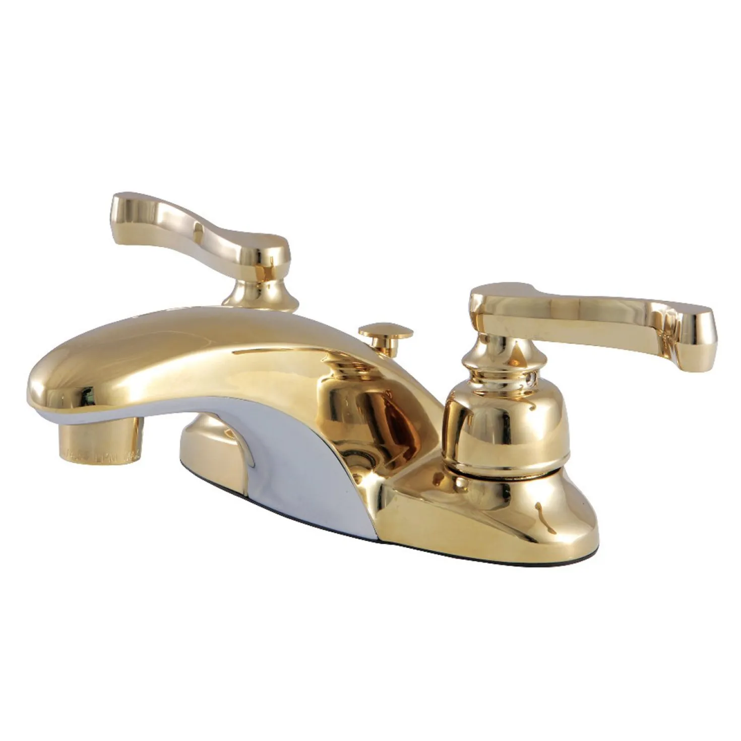 Kingston Brass Magellan 4" Centerset Deck Mount Bathroom Faucet