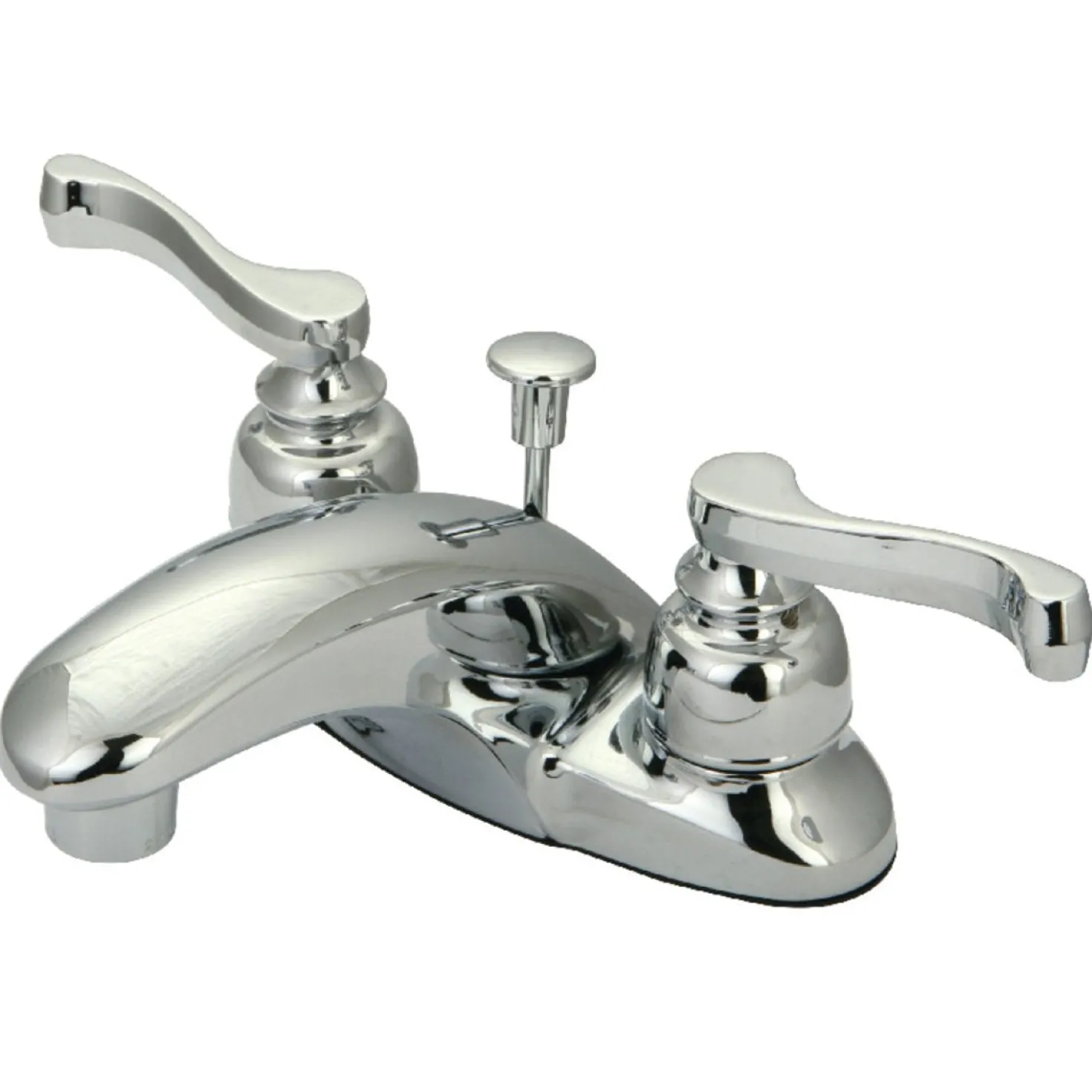 Kingston Brass Magellan 4" Centerset Deck Mount Bathroom Faucet