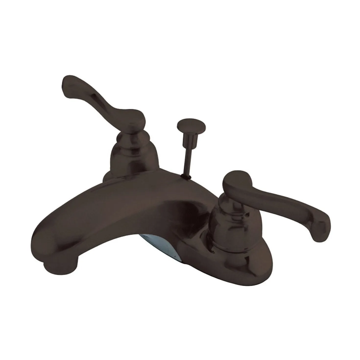 Kingston Brass Magellan 4" Centerset Deck Mount Bathroom Faucet