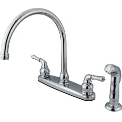 Kingston Brass Magellan Deck Mount Centerset Kitchen Faucet