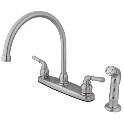 Kingston Brass Magellan Deck Mount Centerset Kitchen Faucet