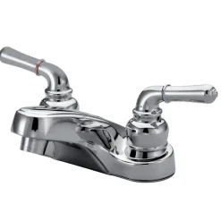 Kingston Brass Magellan Deck Mount 4-Inch Centerset Bathroom Faucet