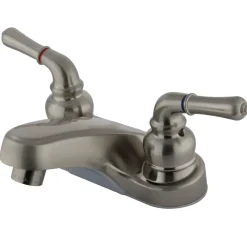 Kingston Brass Magellan Deck Mount 4-Inch Centerset Bathroom Faucet