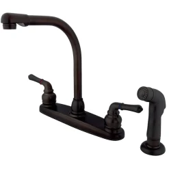 Kingston Brass Magellan 4-Hole Centerset Kitchen Faucet