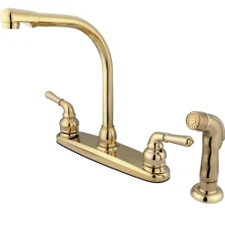 Kingston Brass Magellan 4-Hole Centerset Kitchen Faucet