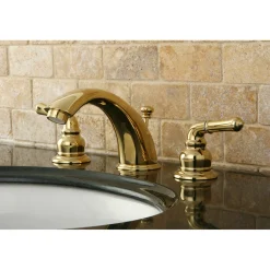 Kingston Brass Magellan 3-Hole Widespread Bathroom Faucet