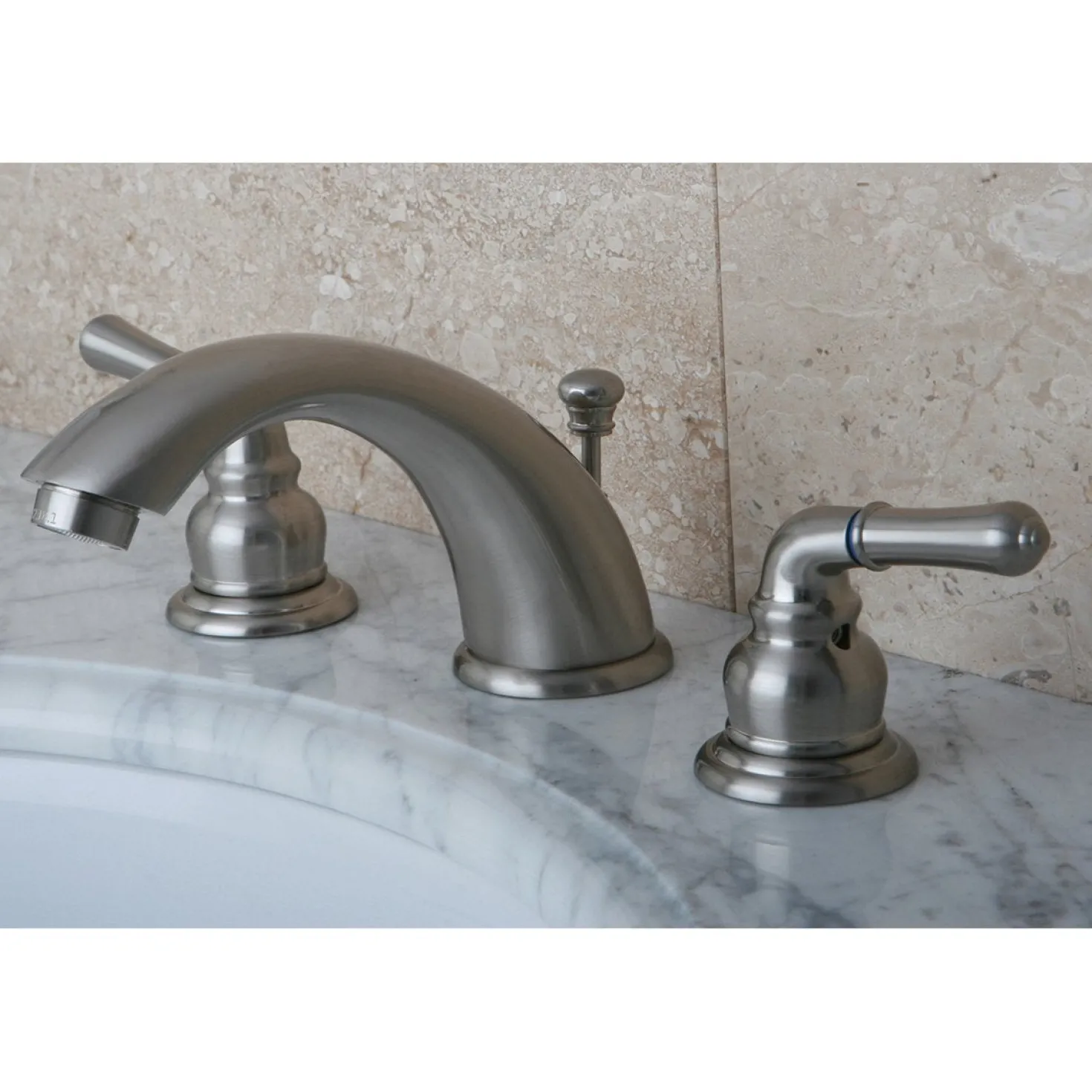 Kingston Brass Magellan 3-Hole Widespread Bathroom Faucet