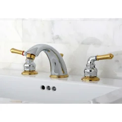Kingston Brass Magellan 3-Hole Widespread Bathroom Faucet