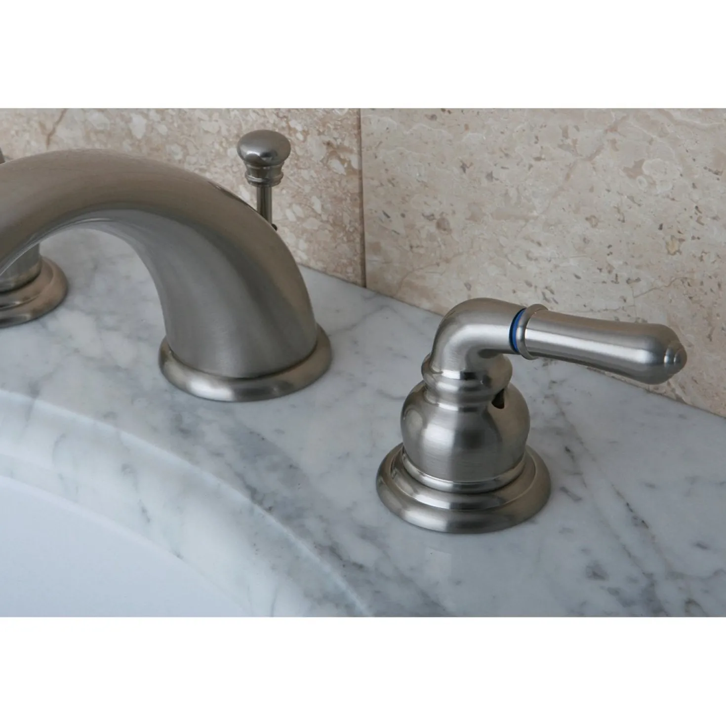 Kingston Brass Magellan 3-Hole Widespread Bathroom Faucet