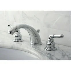 Kingston Brass Magellan 3-Hole Widespread Bathroom Faucet