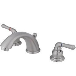 Kingston Brass Magellan 3-Hole Widespread Bathroom Faucet