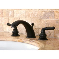 Kingston Brass Magellan 3-Hole Widespread Bathroom Faucet