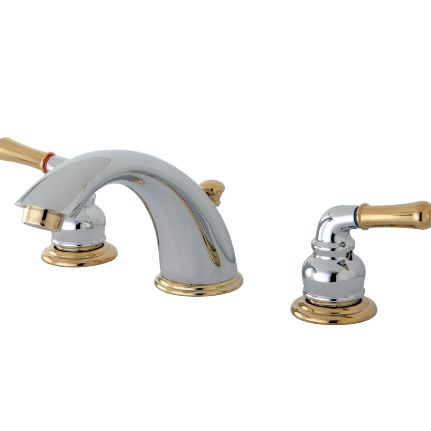 Kingston Brass Magellan 3-Hole Widespread Bathroom Faucet