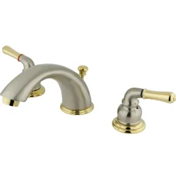 Kingston Brass Magellan 3-Hole Widespread Bathroom Faucet