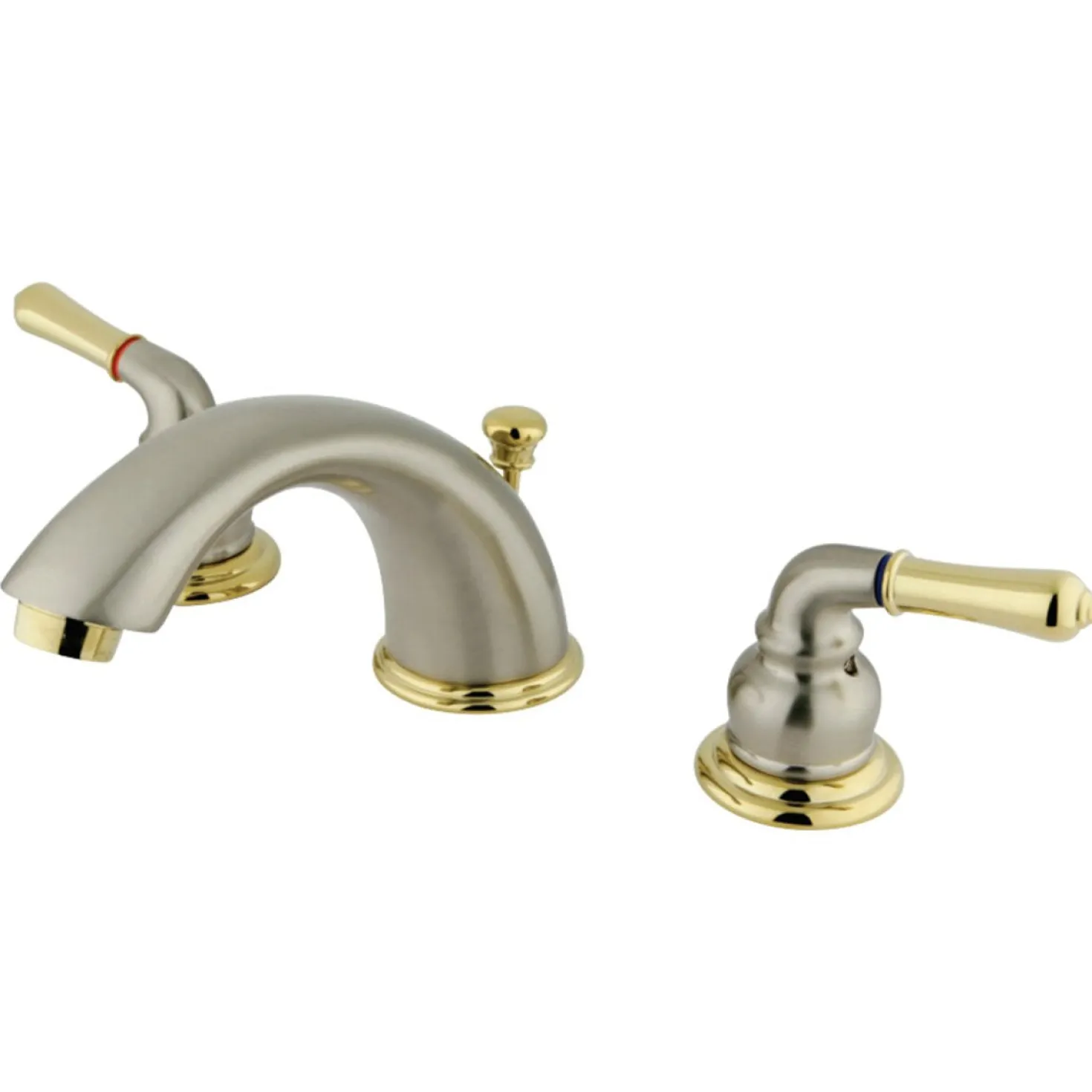Kingston Brass Magellan 3-Hole Widespread Bathroom Faucet