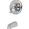 Kingston Brass Magellan Single Handle Tub Faucet in Polished Chrome
