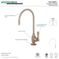 Kingston Brass Magellan Single-Handle Water Filtration Faucet