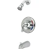 Kingston Brass Magellan Trim Only for Single Handle Tub and Shower Faucet in Polished Chrome