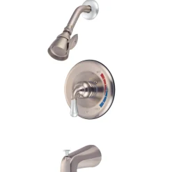 Kingston Brass Magellan Tub and Shower Faucet with Single Handle