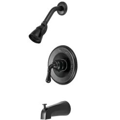 Kingston Brass Magellan Tub and Shower Faucet with Single Handle