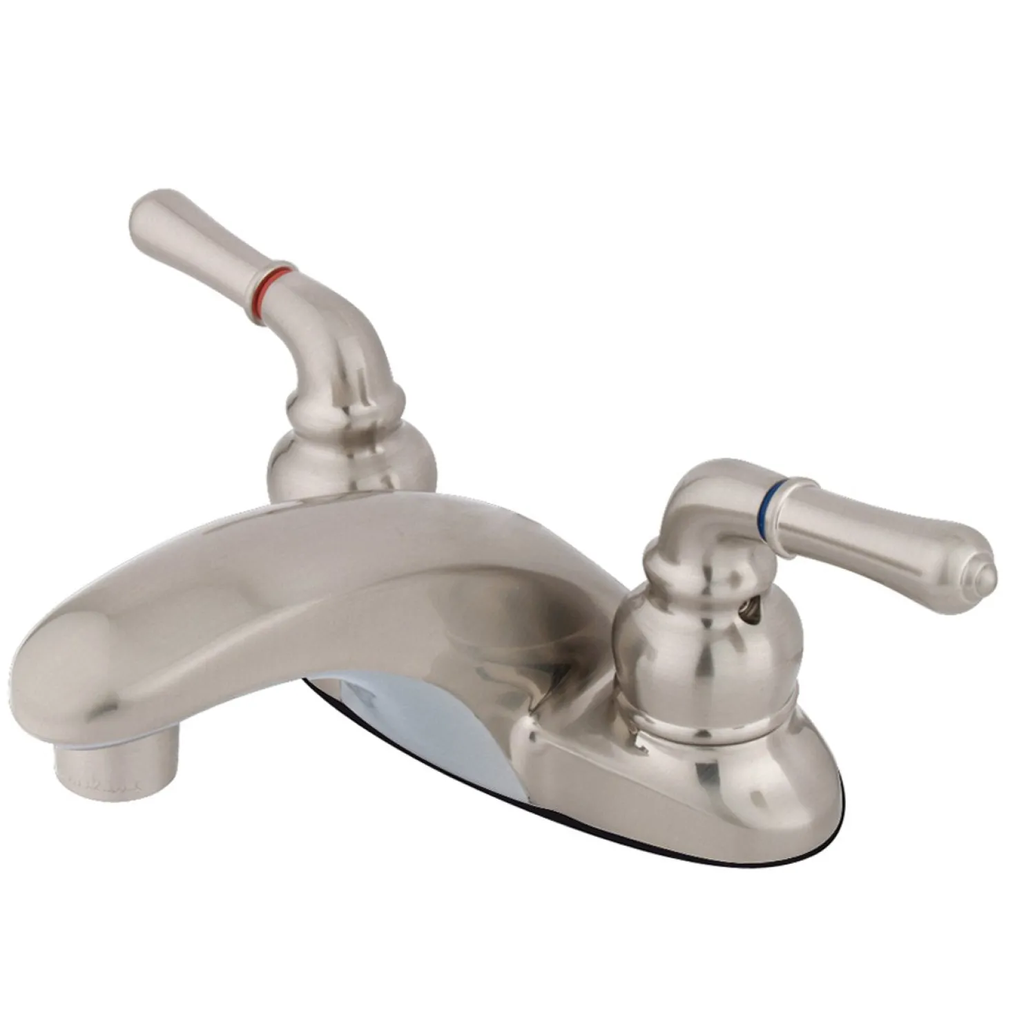 Kingston Brass Magellan Two Handle 4" Centerset Solid Brass Lavatory Faucet