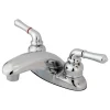 Kingston Brass Magellan Two Handle 4" Centerset Polished Chrome Lavatory Faucet