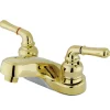 Kingston Brass Magellan Two Handle 4" Centerset Lavatory Faucet