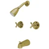 Kingston Brass Magellan Two Handle Tub and Shower Faucet