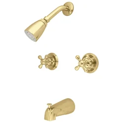 Kingston Brass Magellan Two Handle Tub and Shower Faucet
