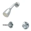 Kingston Brass Magellan Two Handle Shower Faucet in Polished Chrome