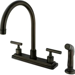 Kingston Brass Manhattan Centerset Kitchen Faucet