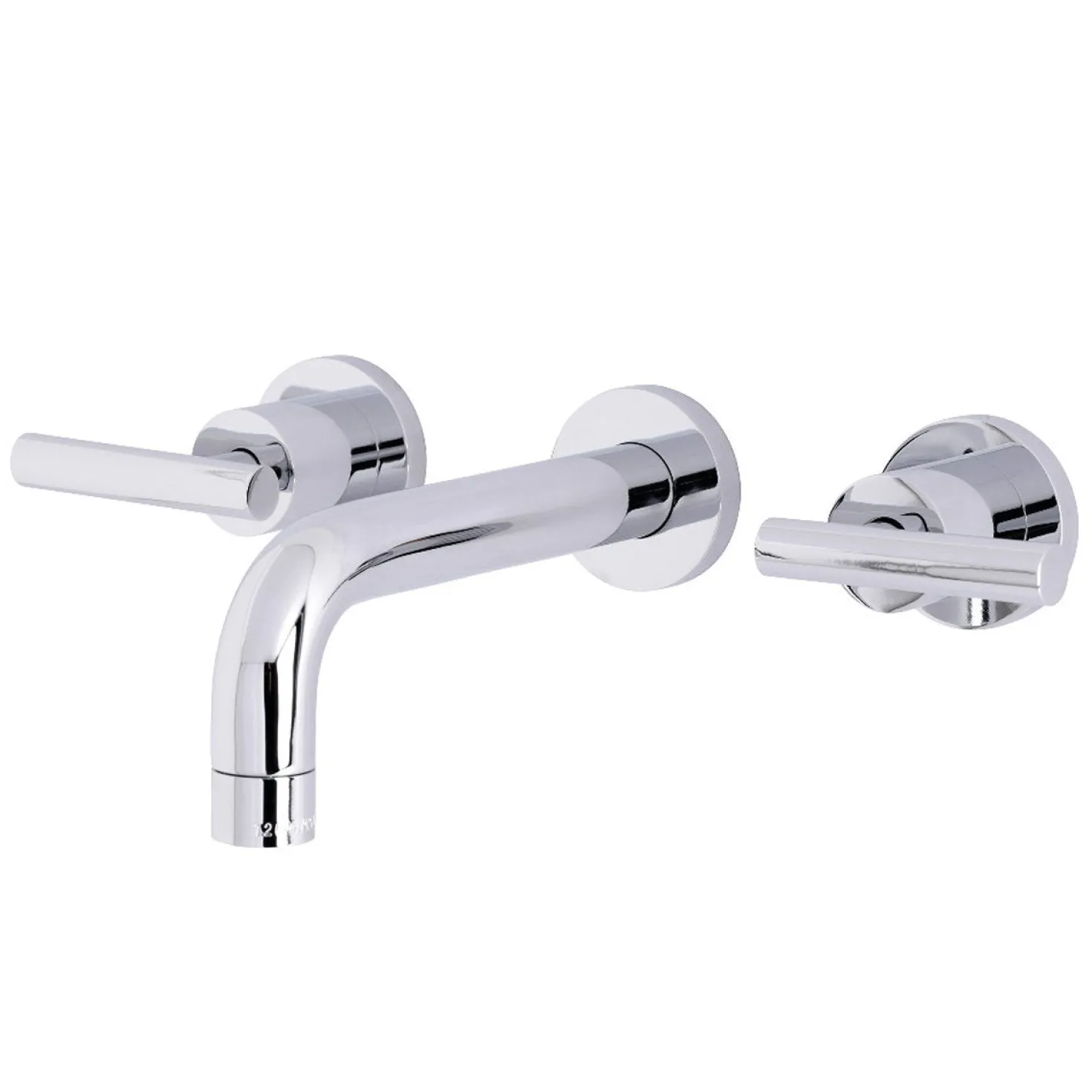 Kingston Brass Manhattan 2-Handle 8-Inch Wall Mount Bathroom Faucet