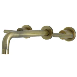 Kingston Brass Manhattan 2-Handle Wall Mount Roman Tub Faucet