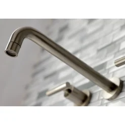 Kingston Brass Manhattan 2-Handle Wall Mount Roman Tub Faucet