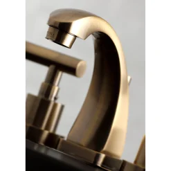 Kingston Brass Manhattan 8-Inch Widespread Bathroom Faucet