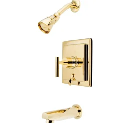 Kingston Brass Manhattan Single Handle Tub and Shower Faucet