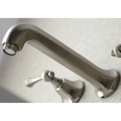 Kingston Brass Metropolitan Wall Mount Bathroom Faucet