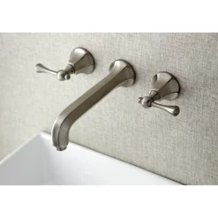 Kingston Brass Metropolitan Wall Mount Bathroom Faucet