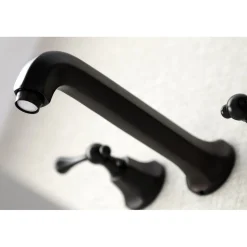 Kingston Brass Metropolitan Wall Mount Bathroom Faucet