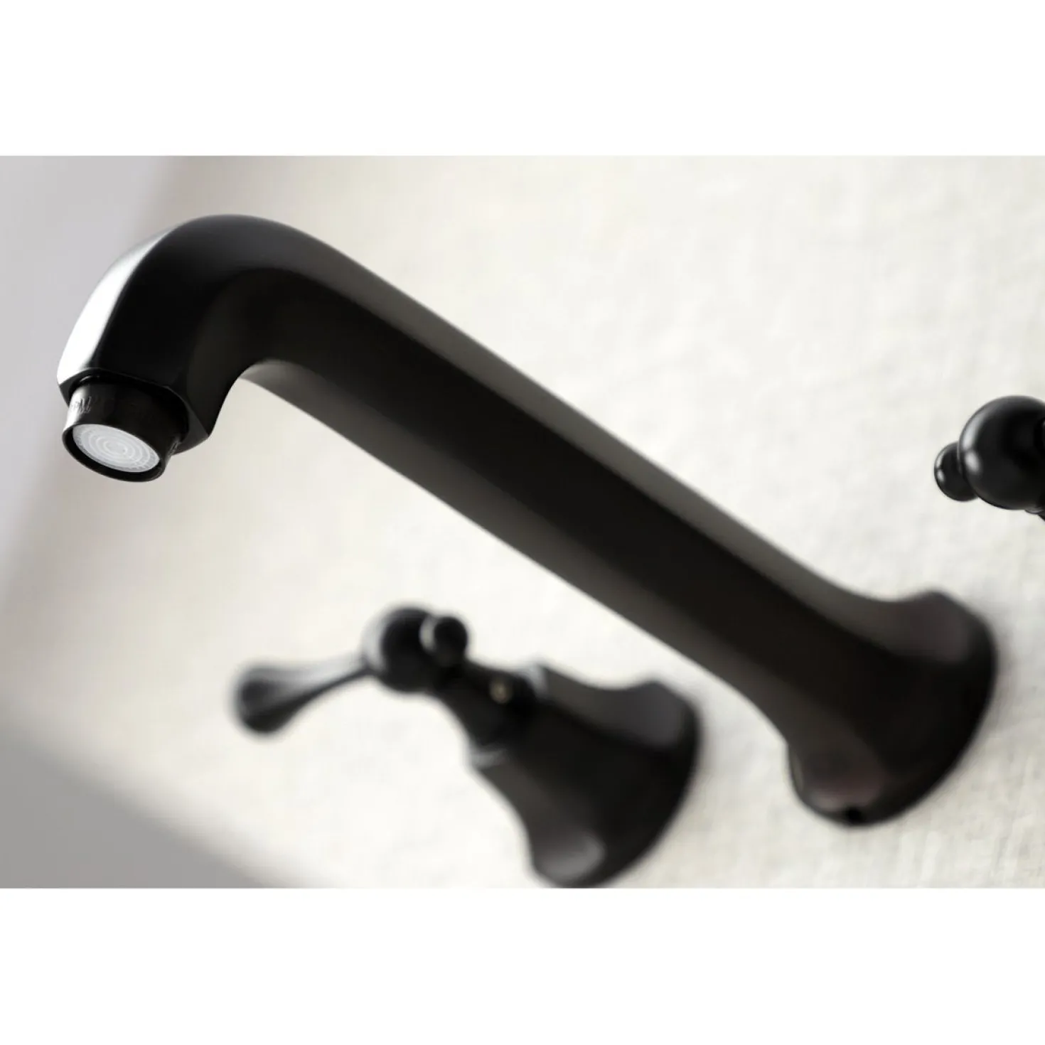 Kingston Brass Metropolitan Wall Mount Bathroom Faucet