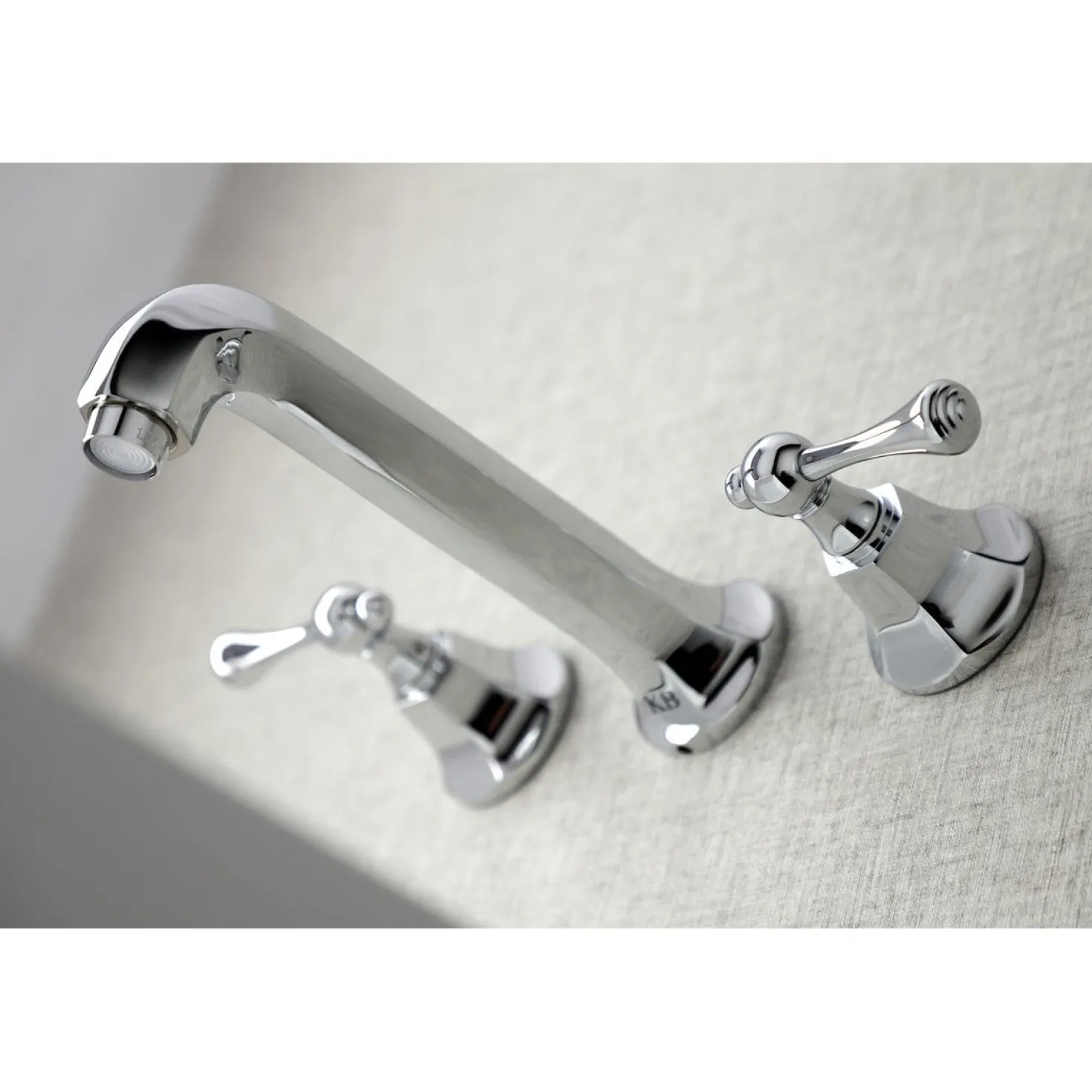 Kingston Brass Metropolitan Wall Mount Bathroom Faucet