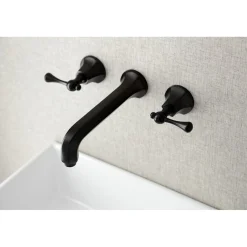 Kingston Brass Metropolitan Wall Mount Bathroom Faucet